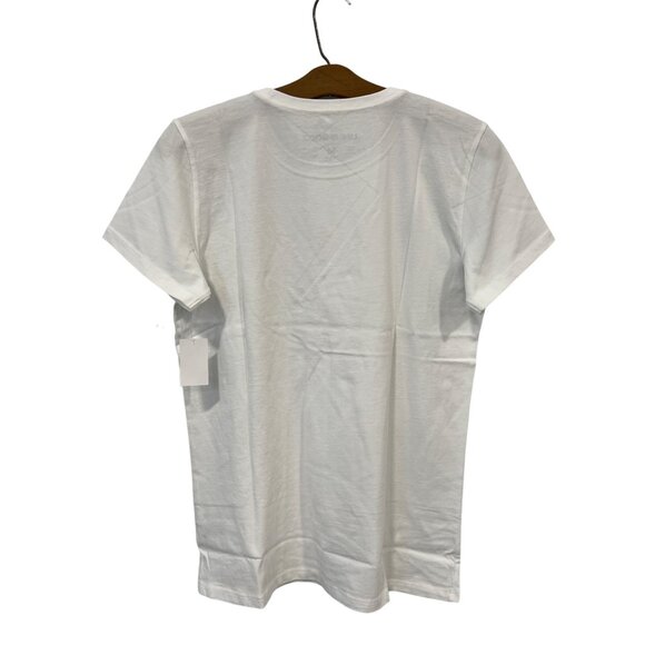 Life Is Good Jeep Crusher Tee Womens Medium Crew Cloud White Graphic T Shirt NEW - Picture 2 of 7